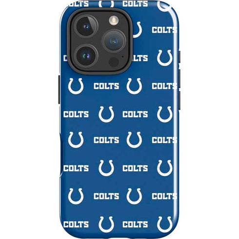 NFL Indianapolis Colts Blitz Series iPhone 16 Pro Max Impact Case