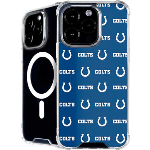 NFL Indianapolis Colts Blitz Series iPhone 16 Pro Max MagSafe Case