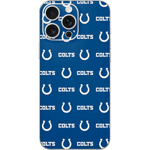NFL Indianapolis Colts Blitz Series iPhone 16 Pro Max Skin