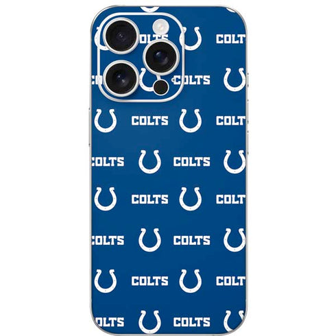 NFL Indianapolis Colts Blitz Series iPhone 16 Pro Skin