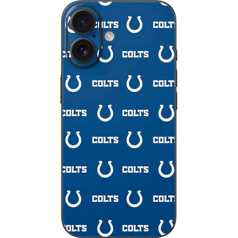 NFL Indianapolis Colts Blitz Series iPhone 16 Skin