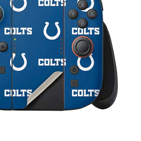 NFL Indianapolis Colts Blitz Series Nintendo Switch 2 (2025) Joy-Con Controller Skin