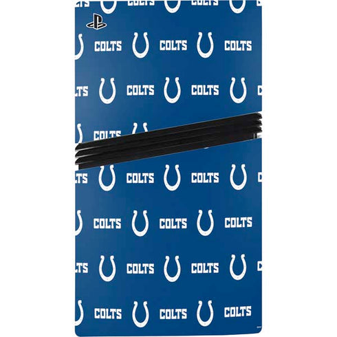 NFL Indianapolis Colts Blitz Series PS5 Pro Console Skin
