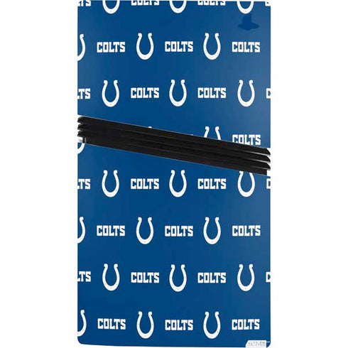 NFL Indianapolis Colts Blitz Series PS5 Pro Console Skin