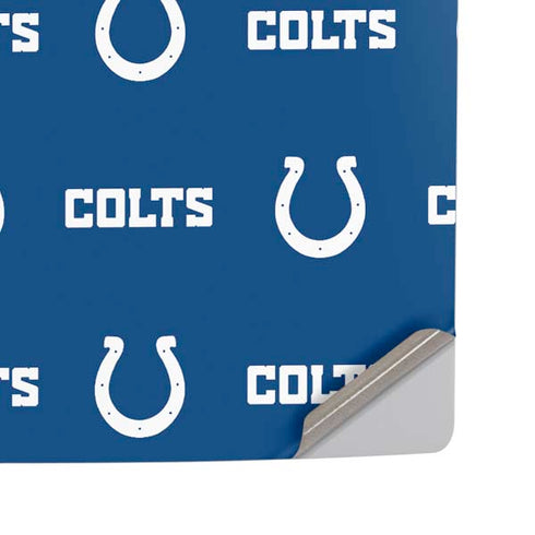 NFL Indianapolis Colts Blitz Series PS5 Pro Disk Console Skin