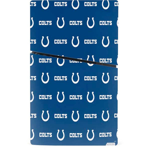 NFL Indianapolis Colts Blitz Series PS5 Slim Digital Edition Console Skin