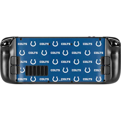 NFL Indianapolis Colts Blitz Series Steam Deck Handheld Gaming Computer Skin
