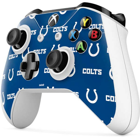NFL Indianapolis Colts Blitz Series Xbox One S All-Digital Edition Bundle Skin
