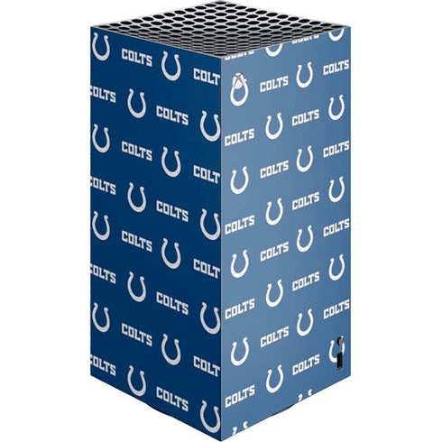 NFL Indianapolis Colts Blitz Series XBox Series X Digital Edition Console Skin