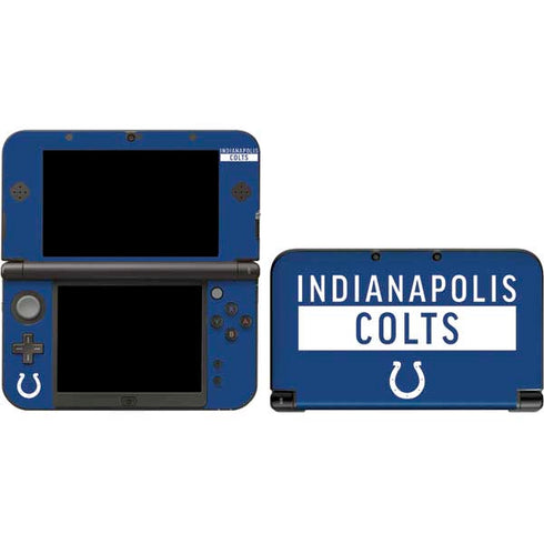 NFL Indianapolis Colts Blue Performance Series Nintendo Skins