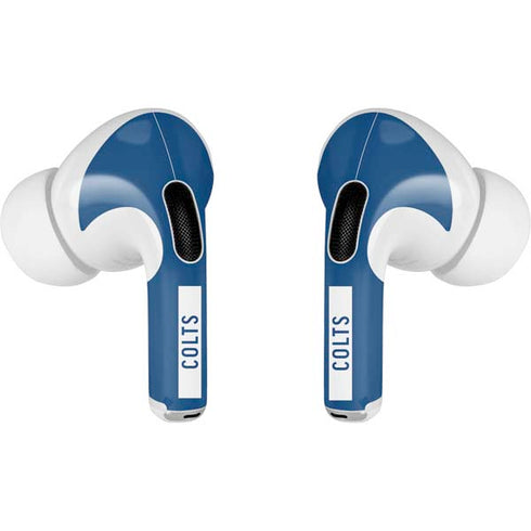 NFL Indianapolis Colts Blue Performance Series AirPods Skins