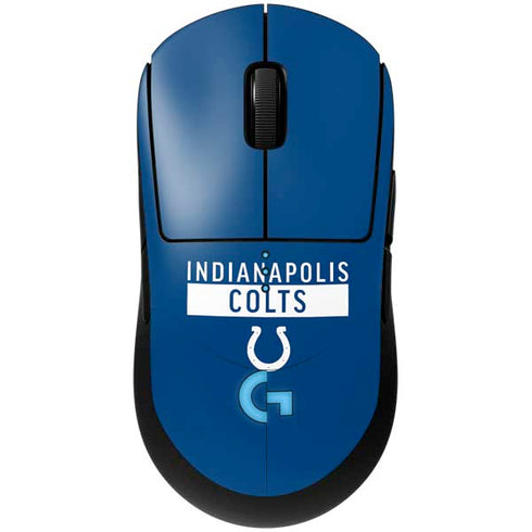 NFL Indianapolis Colts Blue Performance Series G Pro Wireless Gaming Mouse Skin