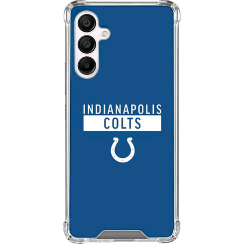 NFL Indianapolis Colts Blue Performance Series Galaxy A16 5G Clear Case