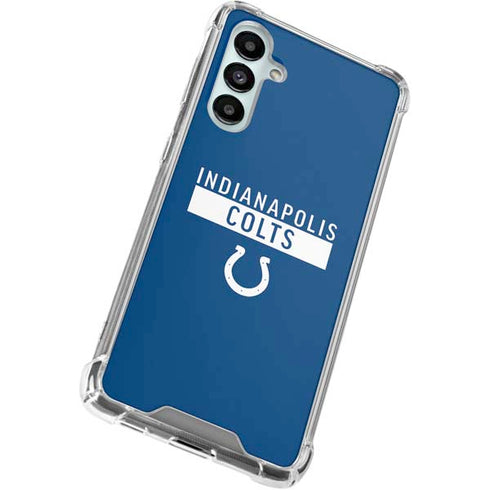 NFL Indianapolis Colts Blue Performance Series Galaxy A16 5G Clear Case
