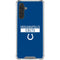 NFL Indianapolis Colts Blue Performance Series Galaxy A17 Clear Case