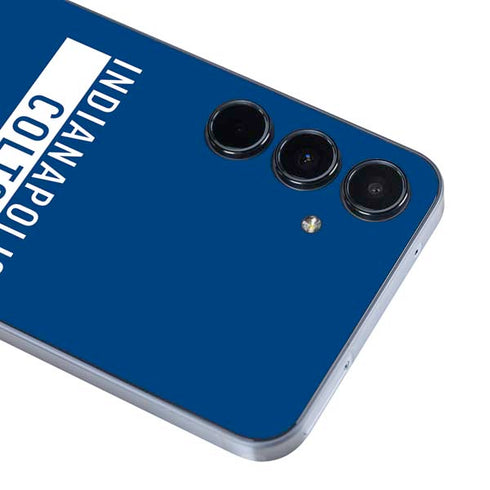 NFL Indianapolis Colts Blue Performance Series Galaxy A36 5G Skin