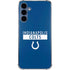 NFL Indianapolis Colts Blue Performance Series Galaxy A55 5G Clear Case