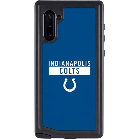 NFL Indianapolis Colts Blue Performance Series Galaxy Cases