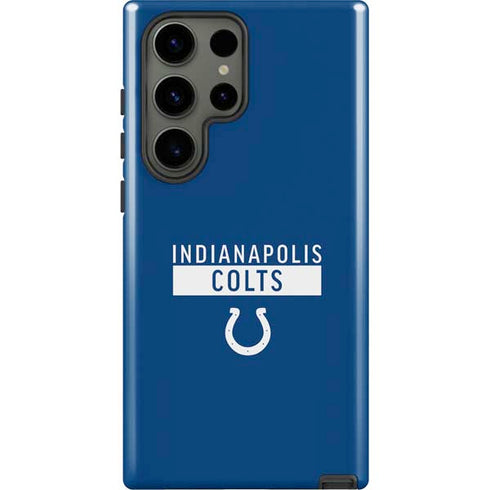 NFL Indianapolis Colts Blue Performance Series Galaxy S23 Ultra Pro Case