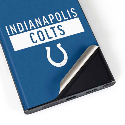 NFL Indianapolis Colts Blue Performance Series Galaxy Skins