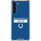 NFL Indianapolis Colts Blue Performance Series Galaxy S24 FE Clear Case