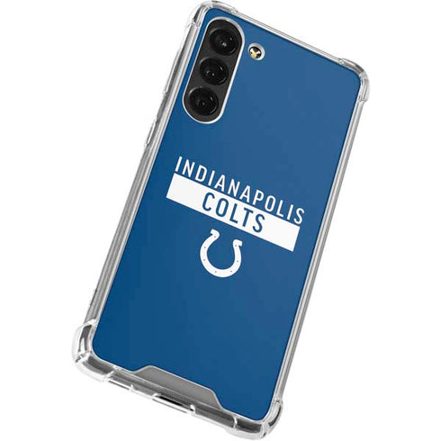 NFL Indianapolis Colts Blue Performance Series Galaxy S24 FE Clear Case