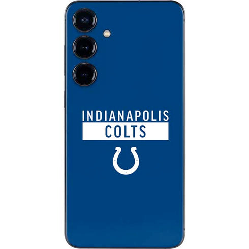 NFL Indianapolis Colts Blue Performance Series Galaxy S25 Plus Skin