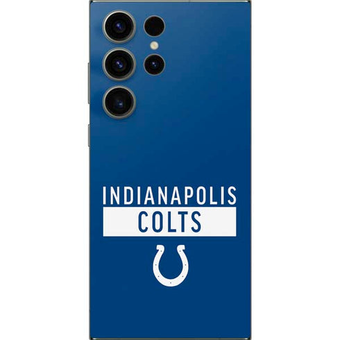 NFL Indianapolis Colts Blue Performance Series Galaxy S24 Ultra Skin