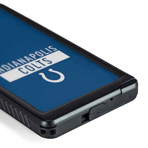 NFL Indianapolis Colts Blue Performance Series Galaxy S24 Ultra Waterproof Case