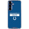NFL Indianapolis Colts Blue Performance Series Galaxy S25 Plus Clear Case