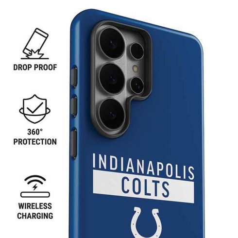 NFL Indianapolis Colts Blue Performance Series Galaxy S26 Ultra Impact Case