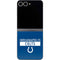 NFL Indianapolis Colts Blue Performance Series Galaxy Z Flip6 Skin