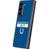 NFL Indianapolis Colts Blue Performance Series Galaxy Z Fold5 5G Skin