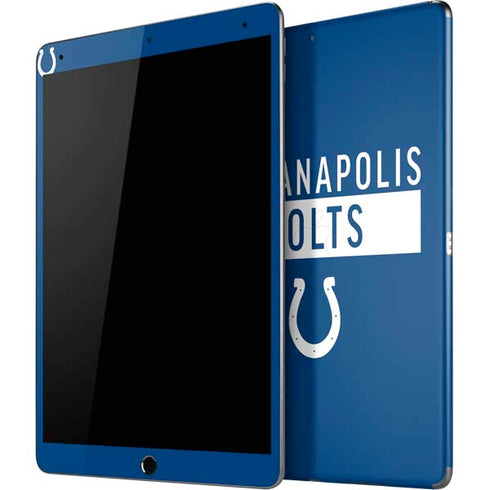NFL Indianapolis Colts Blue Performance Series iPad Skins
