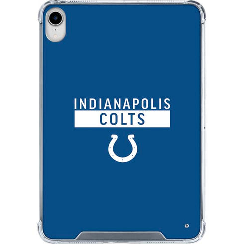 NFL Indianapolis Colts Blue Performance Series iPad 11th Gen (2025) Clear Case
