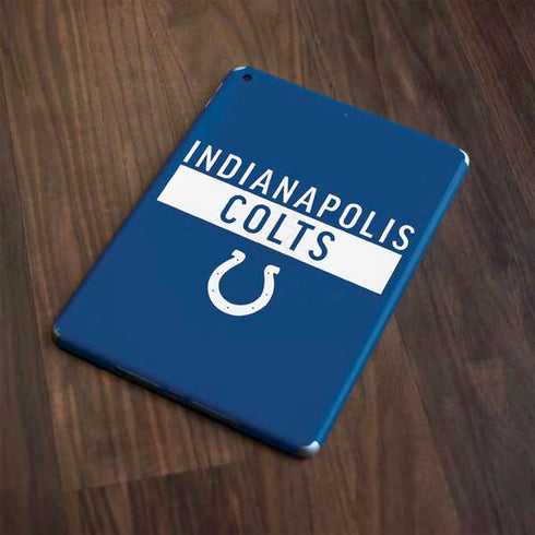 NFL Indianapolis Colts Blue Performance Series Apple iPad Skin