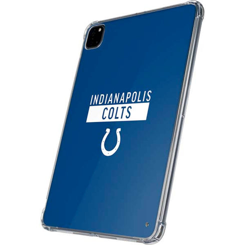 NFL Indianapolis Colts Blue Performance Series iPad Pro 11in (2024) Clear Case