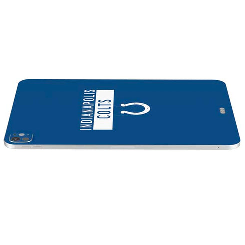 NFL Indianapolis Colts Blue Performance Series iPad Pro 13in M4 (2024) Skin