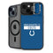 NFL Indianapolis Colts Blue Performance Series iPhone 15 Plus Kickstand Case