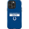 NFL Indianapolis Colts Blue Performance Series iPhone 15 Pro Impact Case