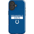 NFL Indianapolis Colts Blue Performance Series iPhone 16 Plus Impact Case
