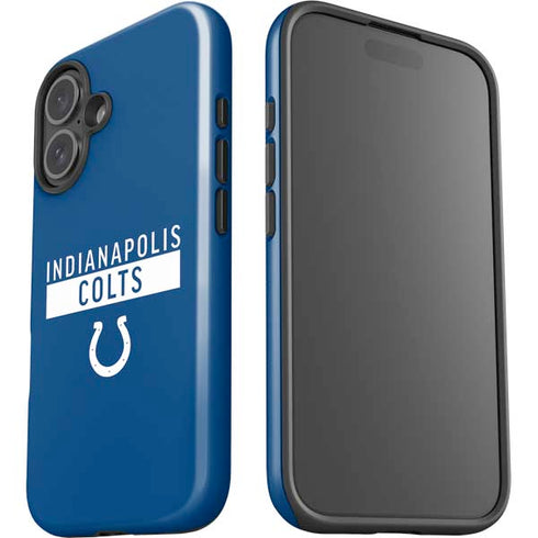 NFL Indianapolis Colts Blue Performance Series iPhone 16 Plus Impact Case