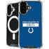 NFL Indianapolis Colts Blue Performance Series iPhone 16 Plus MagSafe Case