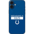 NFL Indianapolis Colts Blue Performance Series iPhone 16 Plus Skin