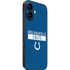 NFL Indianapolis Colts Blue Performance Series iPhone 16 Plus Skin