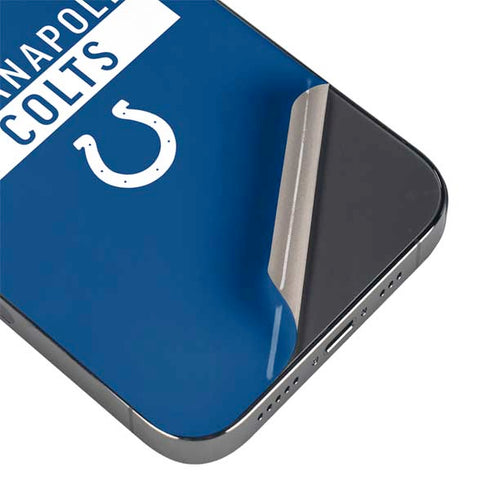 NFL Indianapolis Colts Blue Performance Series iPhone 16 Pro Skin