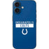 NFL Indianapolis Colts Blue Performance Series iPhone 16 Skin