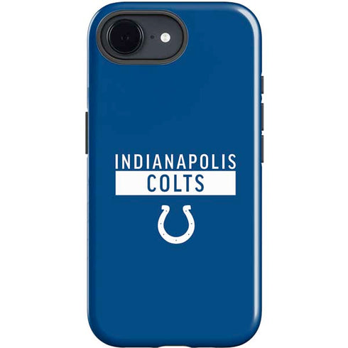 NFL Indianapolis Colts Blue Performance Series iPhone 16e Impact Case