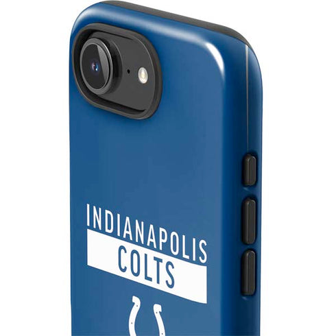 NFL Indianapolis Colts Blue Performance Series iPhone 16e Impact Case