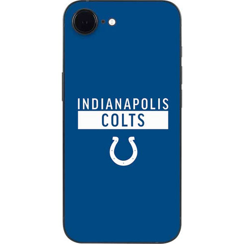 NFL Indianapolis Colts Blue Performance Series iPhone 16e Skin